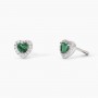 CUORE ZIRCONE VERDE