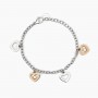 CATENA CUORI CHARMS